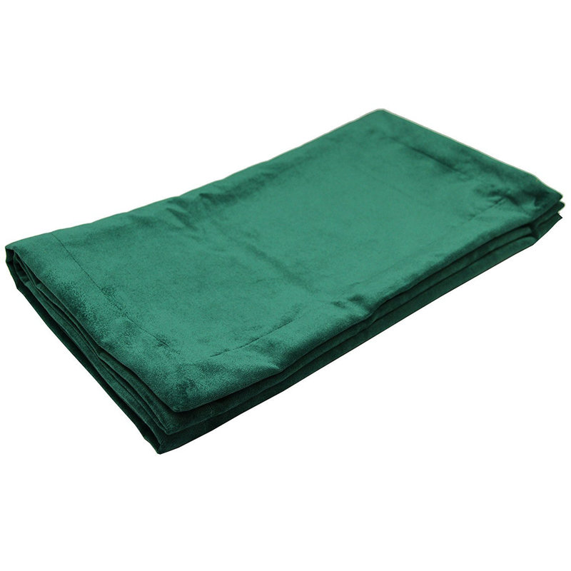Thinder Table Runner, 30cm W x 200cm L, Emerald Green
