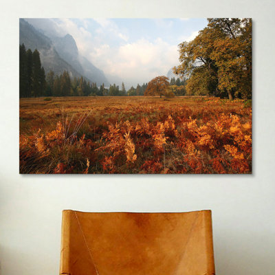 « pré », reproduction de photo sur toile