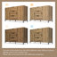 Apogee 120 Cm Dark Oak Sideboard Cabinet With 2 Doors And 3 Drawers Adjustable shelf