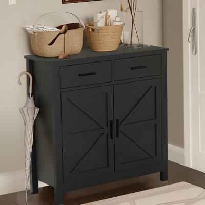 Kitchen Storage Cabinet, Farmhouse Buffet Cabinet With Storage, Coffee Bar With Drawers And Doors