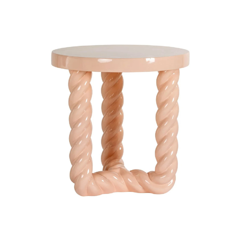 End Table, Pink