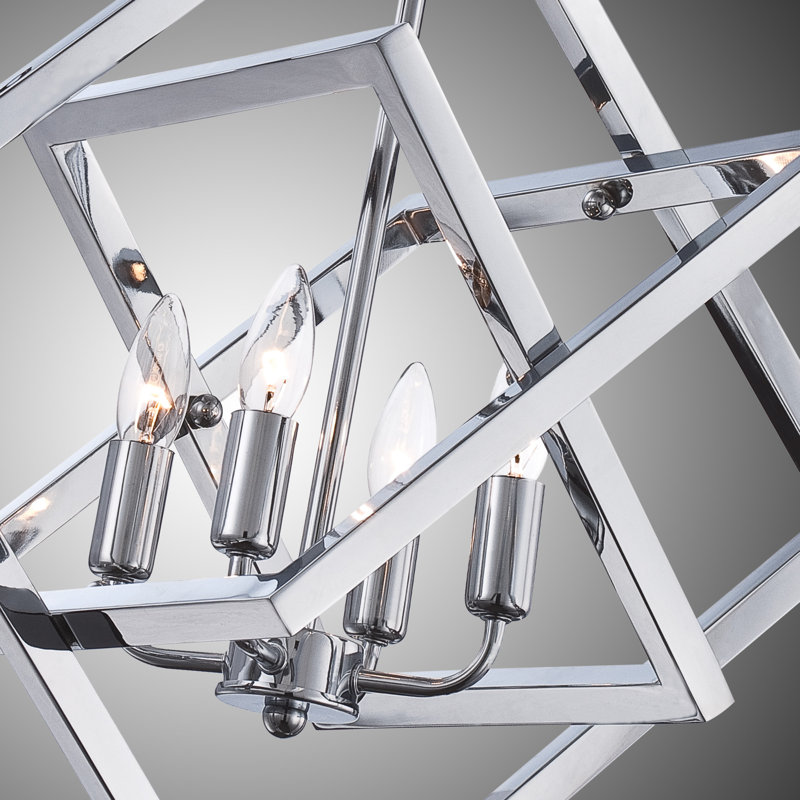 Rosson 4 - Light Dimmable Geometric Chandelier
