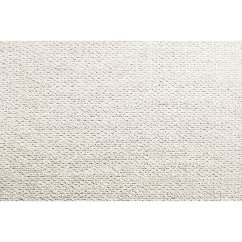 Chaise berçante rectangulaire de couleur beige et crème