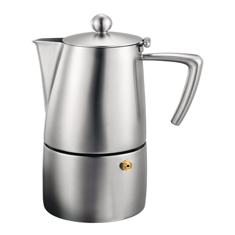 Machine à espresso Cuisinox Milano, 10 tasses, Finition satinée