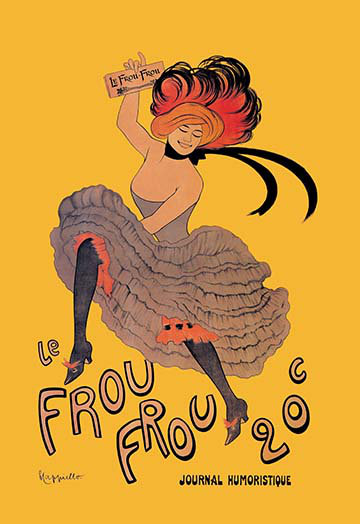 «Le Frou Frou by Leonetto Cappiello», affiche vintage