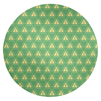 Tapis minimaliste pour l’aire jaune