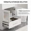 Ensemble de meuble-lavabo simple 24 po avec miroir Ashveer-30993778