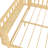 Children's Wooden Platform Bed With Extra-High Safety Guardrails-1008408110-1008408096