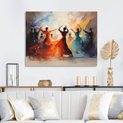 Soulful Dancing I - Dance Canvas Print