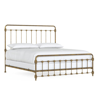 Picket Fence Iron Bed