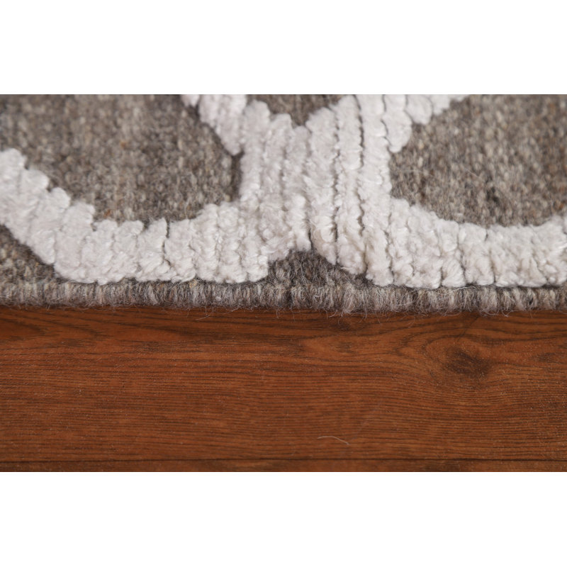 One-of-a-Kind 5'5" X 7'5" New Age Wool Area Rug in Beige