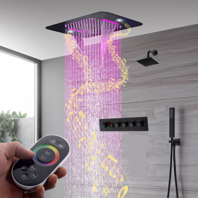 Thermostatic All-In-One Kit with Rough in-Valve