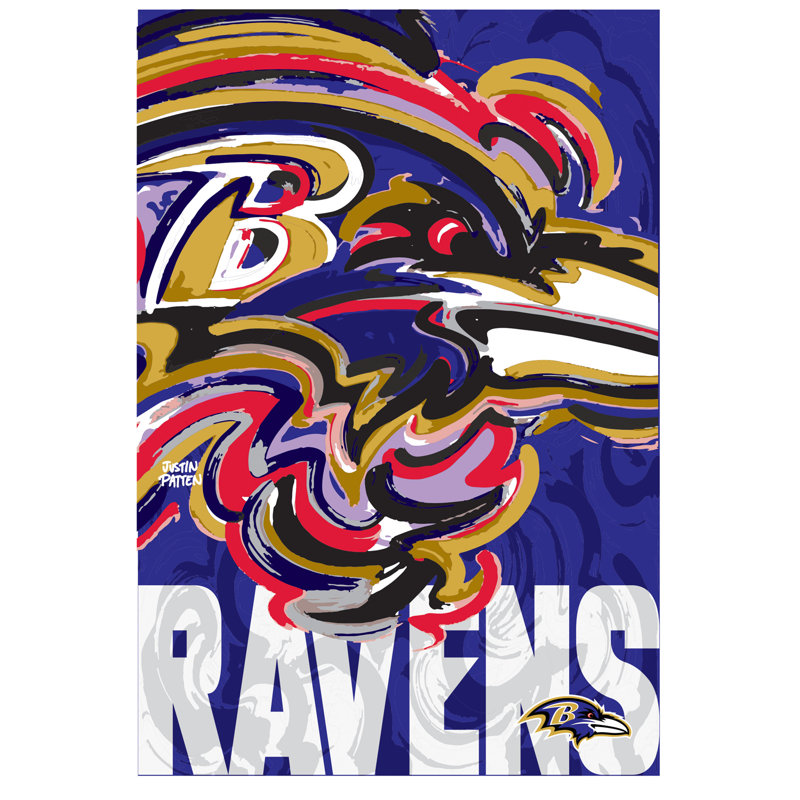 Ravens de Baltimore, suède RGD, logo Justin Patten