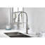 Robinet de cuisine tactile avec douchette extractible-117581021
