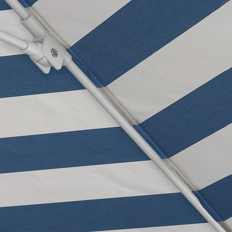 Parasol de marché 90 po Sunbrella, Cabana Regatta Sunbrella®, Blanc mat