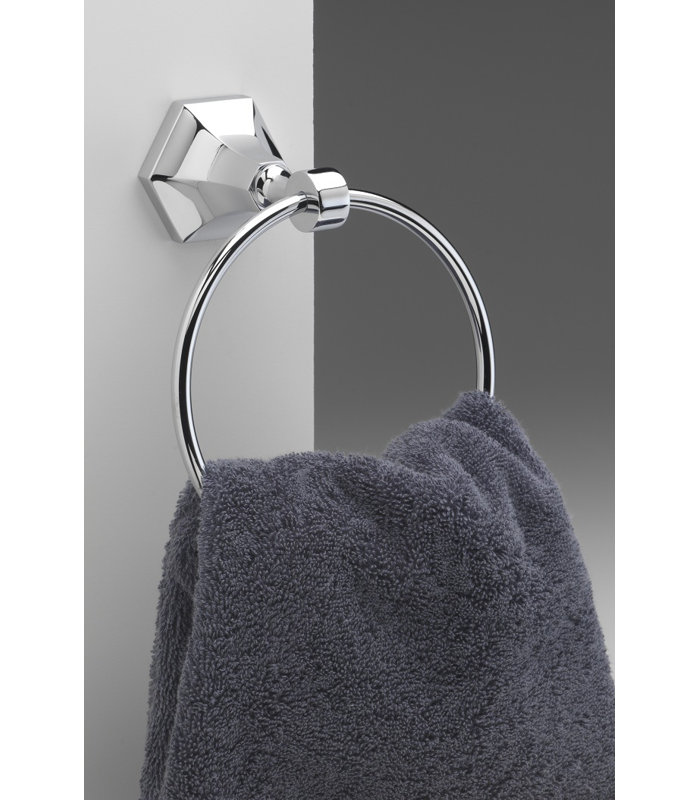 Towel Ring, Polished Chrome