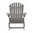 Foldable Outdoor Adirondack Chair Set Of 2 With Pre-Assembled Backrest