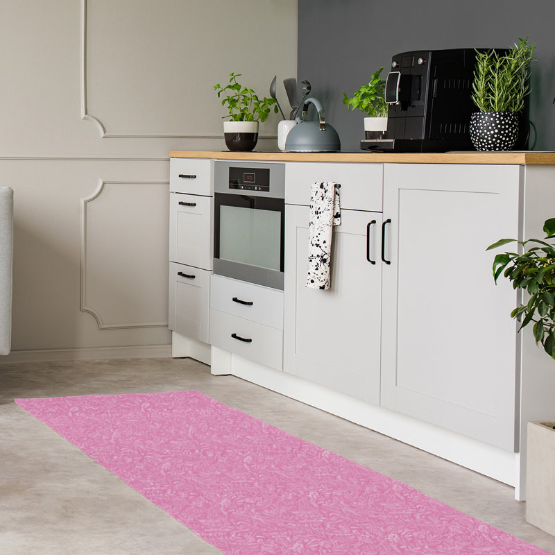 Chenille Floral Indoor Rug, Runner 2'6" x 8'