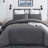 Solid Color Comforter Dark Color 3 PCs Bedding Set Deep Color Bed Comforter Set-115667178-115667186