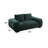 Green Chenille Loveseat