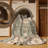 Machine Washable Tabriz Gray Area Rug-277036123