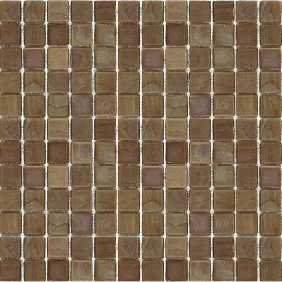 Bayamo 5/8" x 5/8" Glass Mosaic