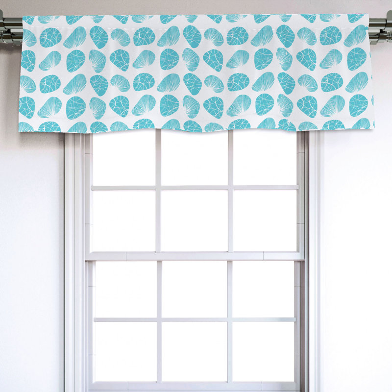 Sateen Ruffled Window Valance