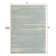 Kaylonie Modern Berber Stripe Cream/Turquoise Rug