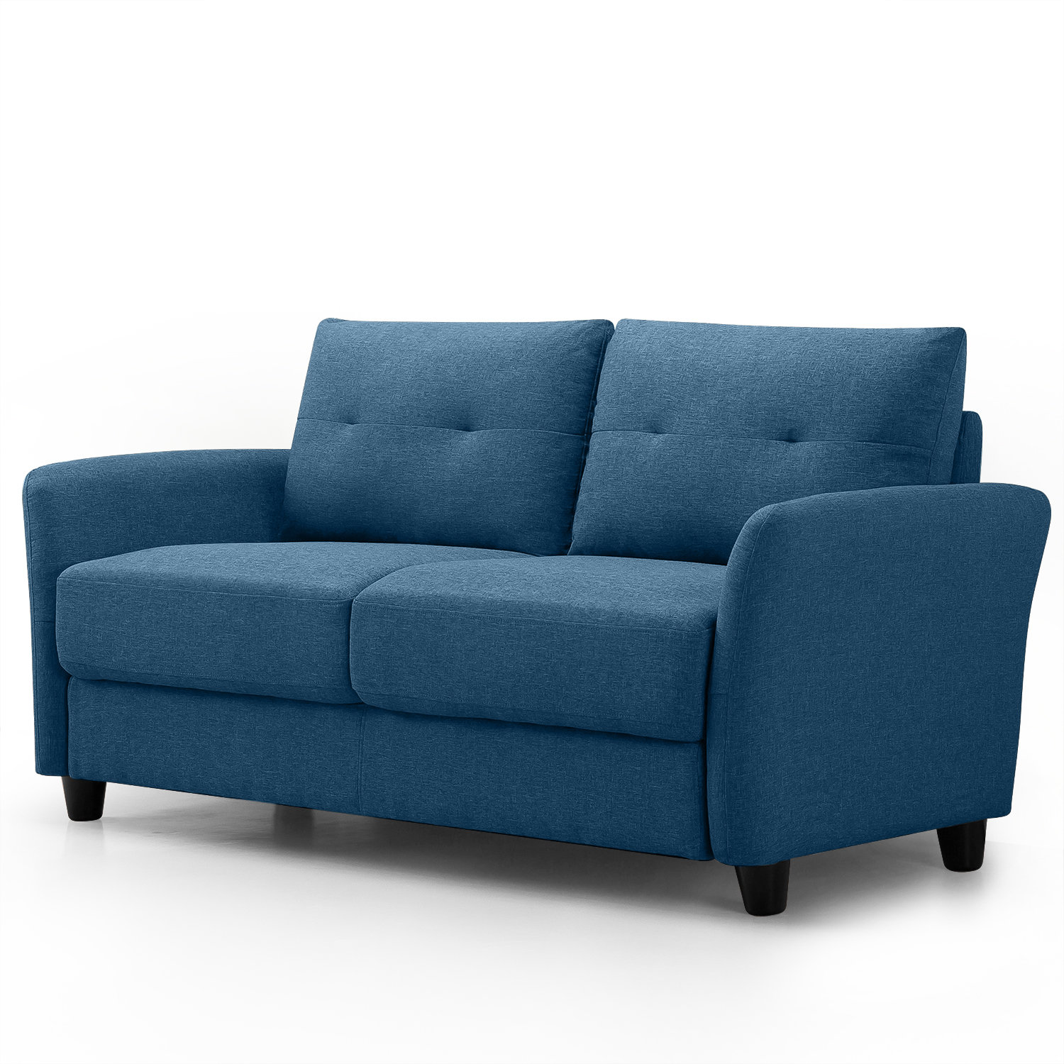 Zipcode Design Myrine Cozy Loveseat - Tufted Fabric Sofa with Foam Cushions - Tool-Free Assembly - Compact Design for Small Spaces - Soft & Supportive Couch with 2-Year Warranty & Reviews | Wayfair.co.uk