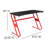 Bridesdale 2 Piece Configurable Rectangular Desk Rectangular Computer Desk Office Set with Chair-1038191599