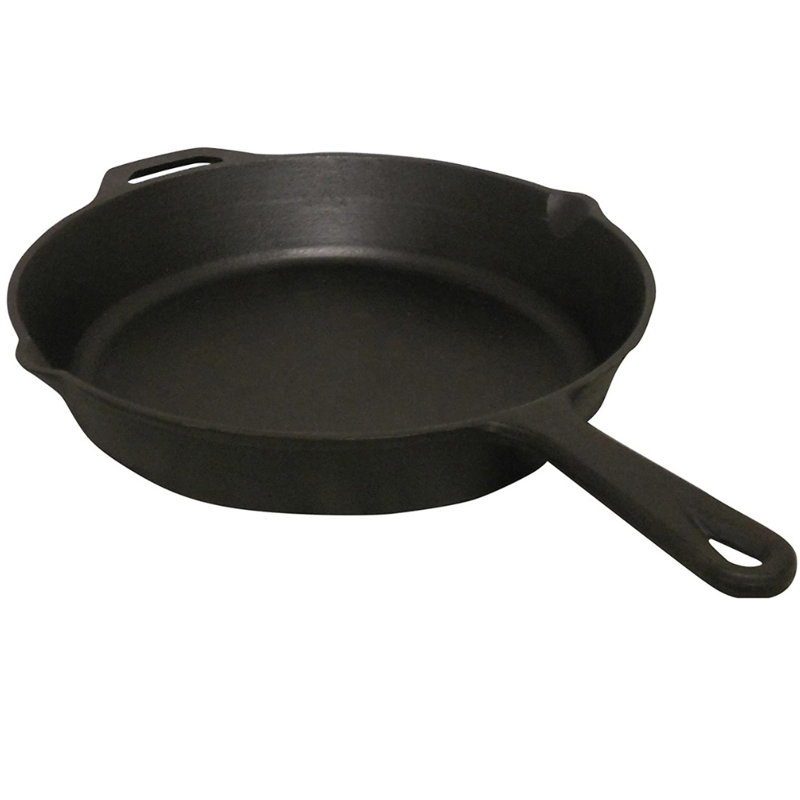 King Kooker Seasoned 15" Cast Iron Skillet