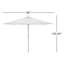Parasol en bois à poulie carrée 7,5 pi Veler-1258027444