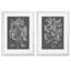 « tapis de feuillage v » par antonyme bunjamin (abe)-ensemble de 2 reproductions de photos sur toile-868715661-868715656-868725059