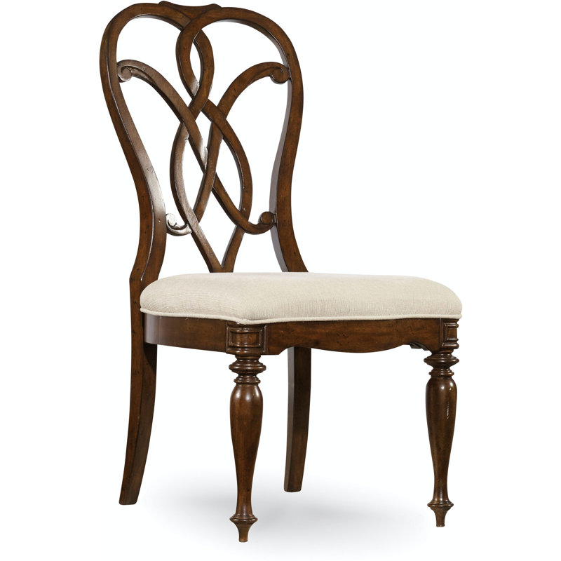 Leesburg Seven Piece Extendable Dining Set, Dark Wood
