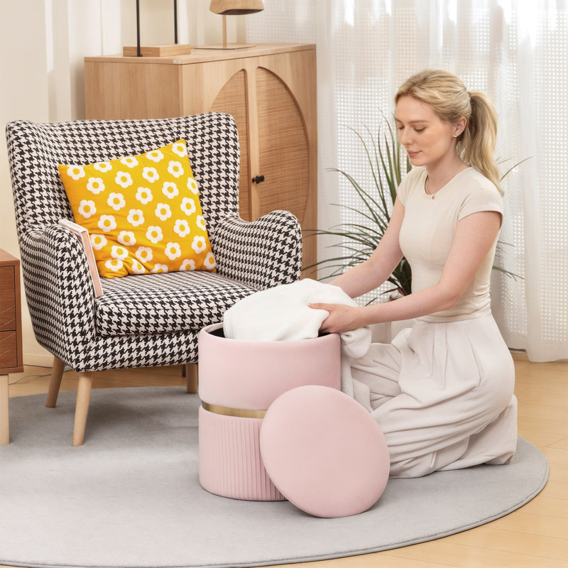 36cm Wide Accent Trunk Ottoman