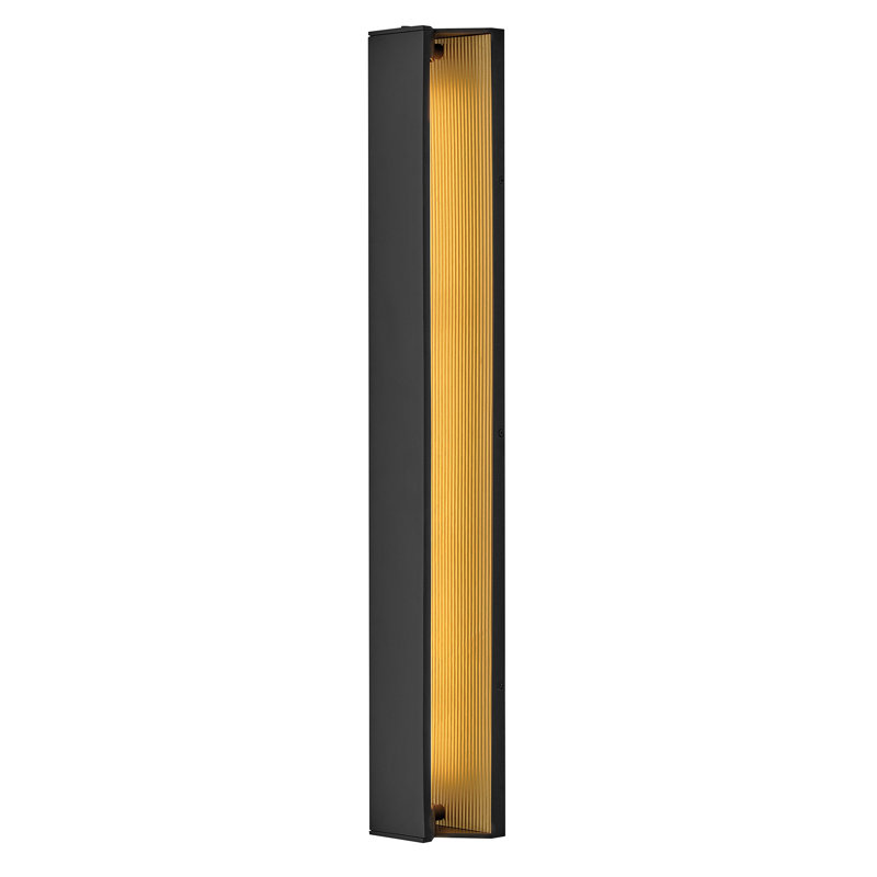Très grande applique murale Hinkley Strata, 31.5" H x 6" W x 3.25" D, 36 W