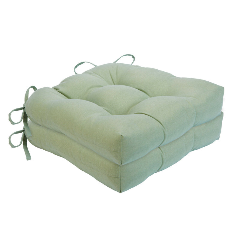 Outdoor 3'' Seat Cushion, Teal