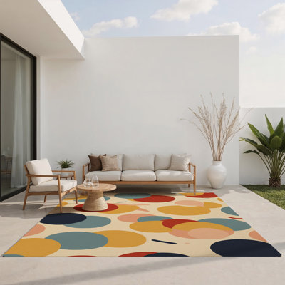 Tapis intérieur et extérieur Bouncy Sway