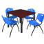 Plateau de table Kee Square, 4 chaises empilables-1843066368-1843066369-1810362213
