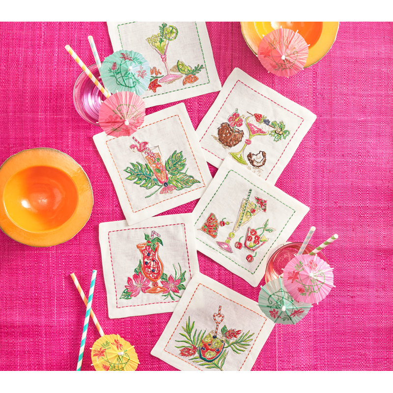 Tropicana Cocktail Napkin in a Gift Box