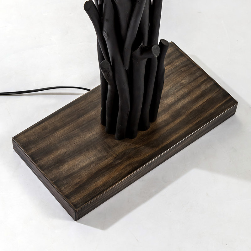 Evadne 60.6'' Black Novelty Floor Lamp