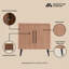 Armoire d'appoint 31 "cannelée-1076688051