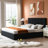 Juanetta Hydraulic Lift Up Storage Upholstered Platform Bed-1137478726-1079433565