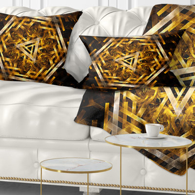 Coussin lombaire hexagonal 3d