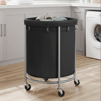 Laundry Basket With Wheels