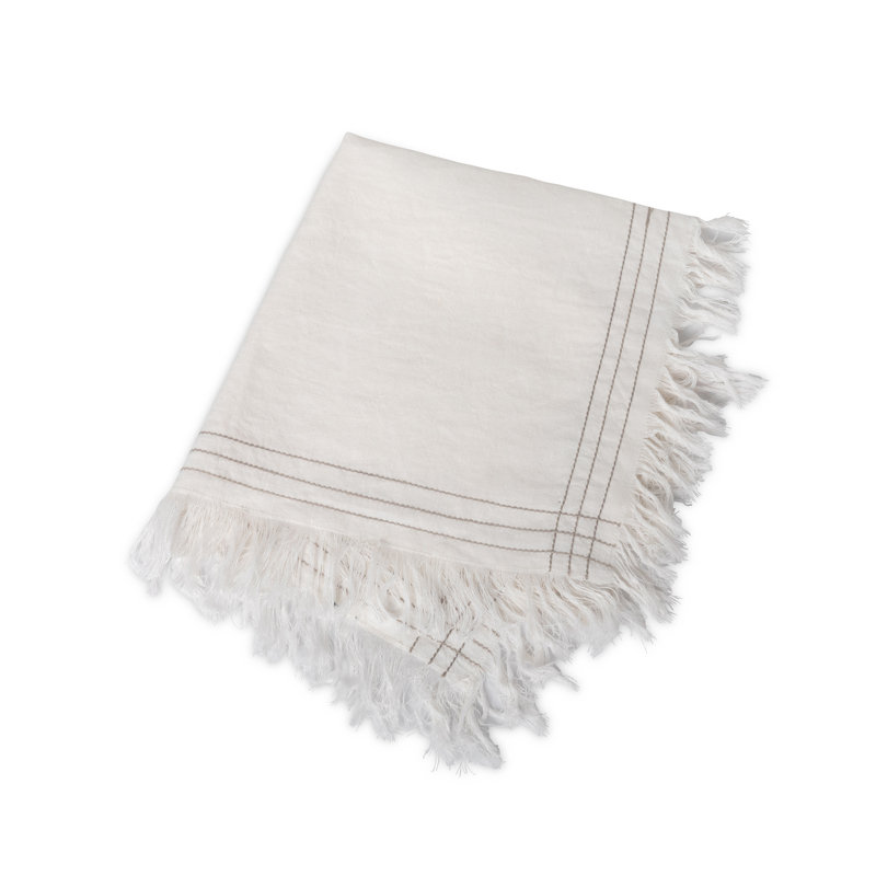 Coastal Cottage Linen Square Napkin