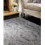 Tapis gris à motif floral Rummond-31522753