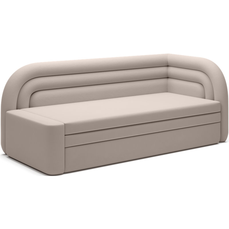 Shamirra 2 Seater Sofa Bed, Beige