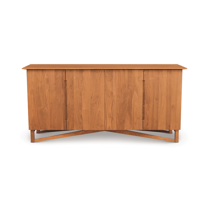 Exeter 70.5'' W Solid Wood Sideboard, Natural Cherry