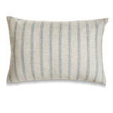 French Stripe Striped Linen Reversible Pillow Cover
